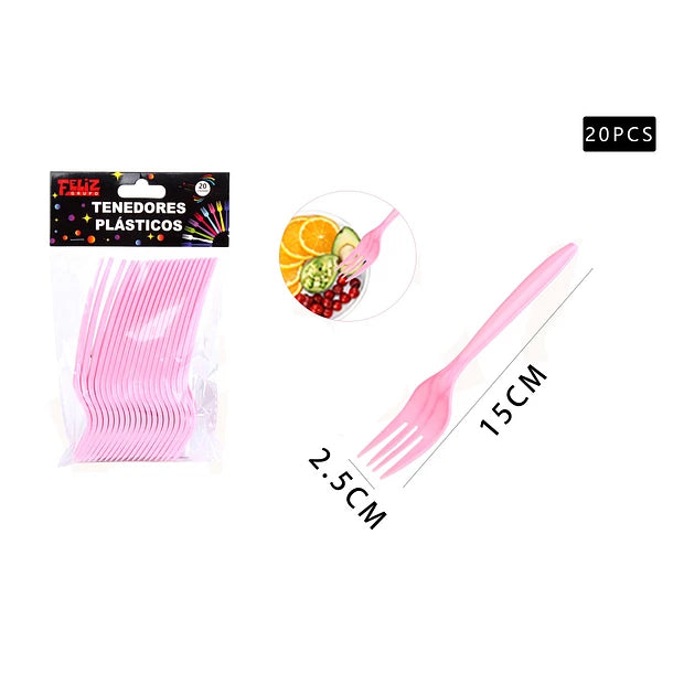 Tenedores Rosa