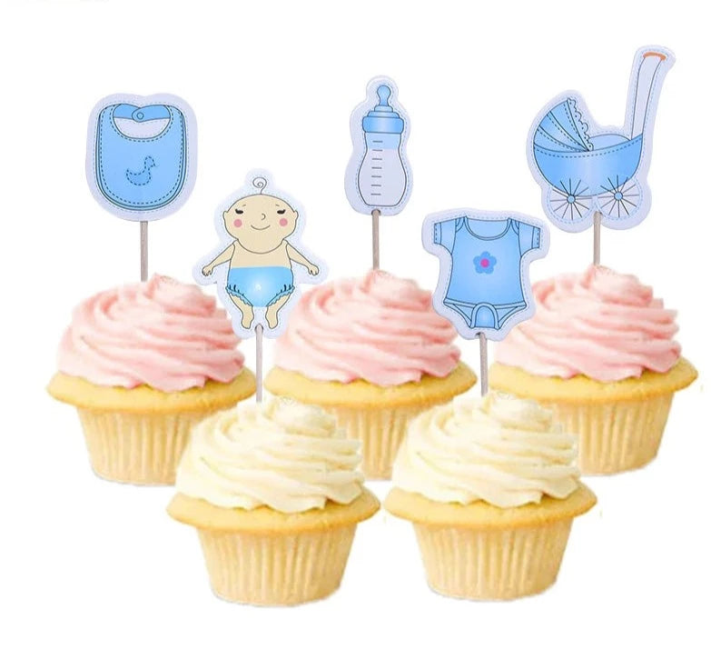 Decoraciones para cupcakes niño