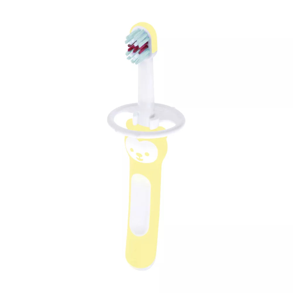 Cepillo De Dientes Para Bebe Amarillo Matte 6+