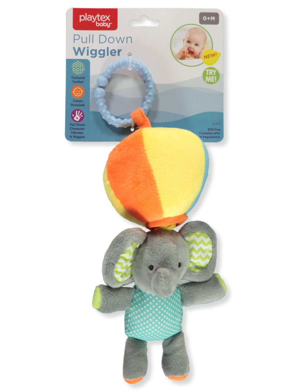 Baby Pull Down Wiggler Mordedor Juguete