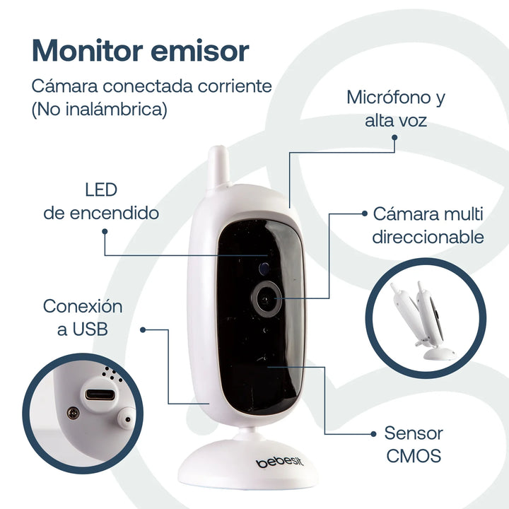 Monitor Con Camara Digital