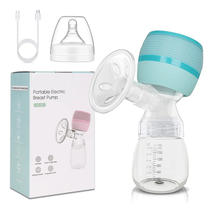 Extractor de leche Electrico Inalambrico Celeste
