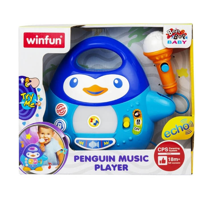 Pinguino Musical Con Microfono