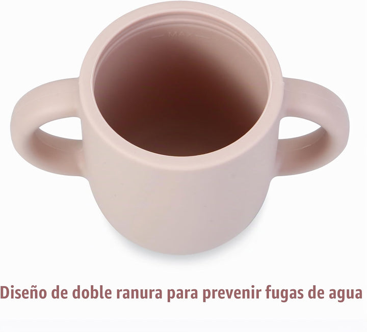 Vaso Silicona Beige