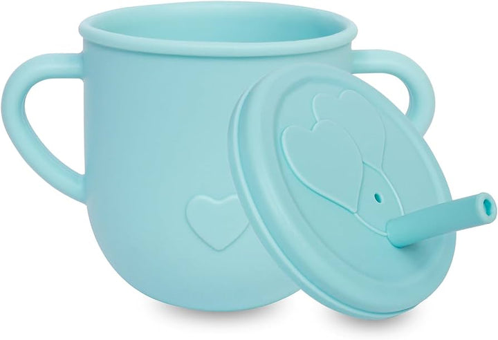 Vaso Silicona 3 Pcs Celeste