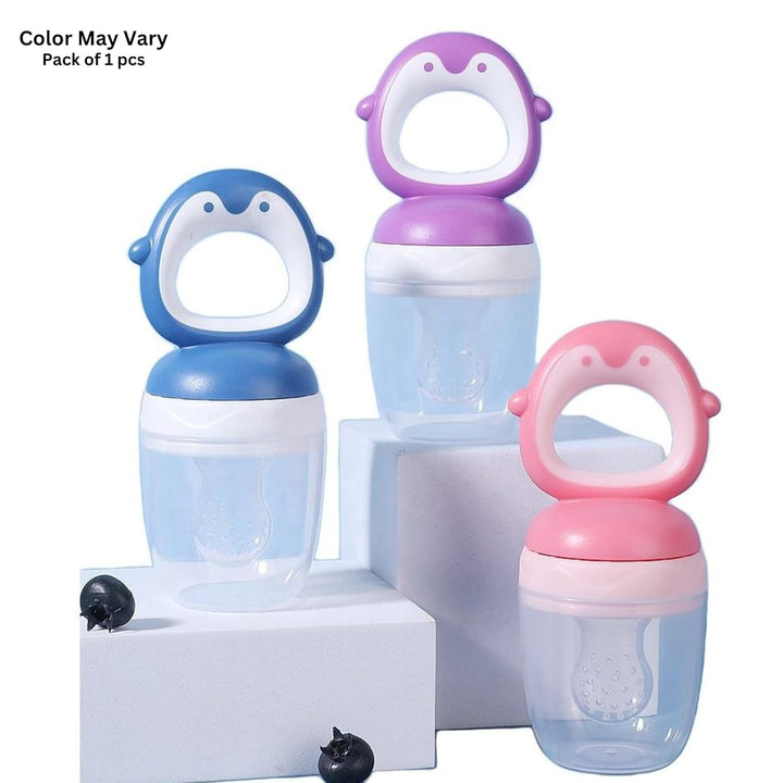 Chupete Para Frutas Azul Pinguino