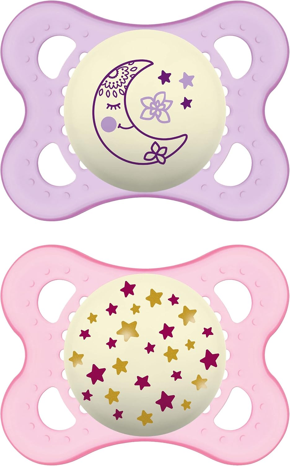 Chupetes Original Night Luna y Estrellas 0-6m