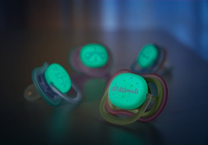 Chupetes Ultra Air Night Mariposa Y Dreams 0-6m