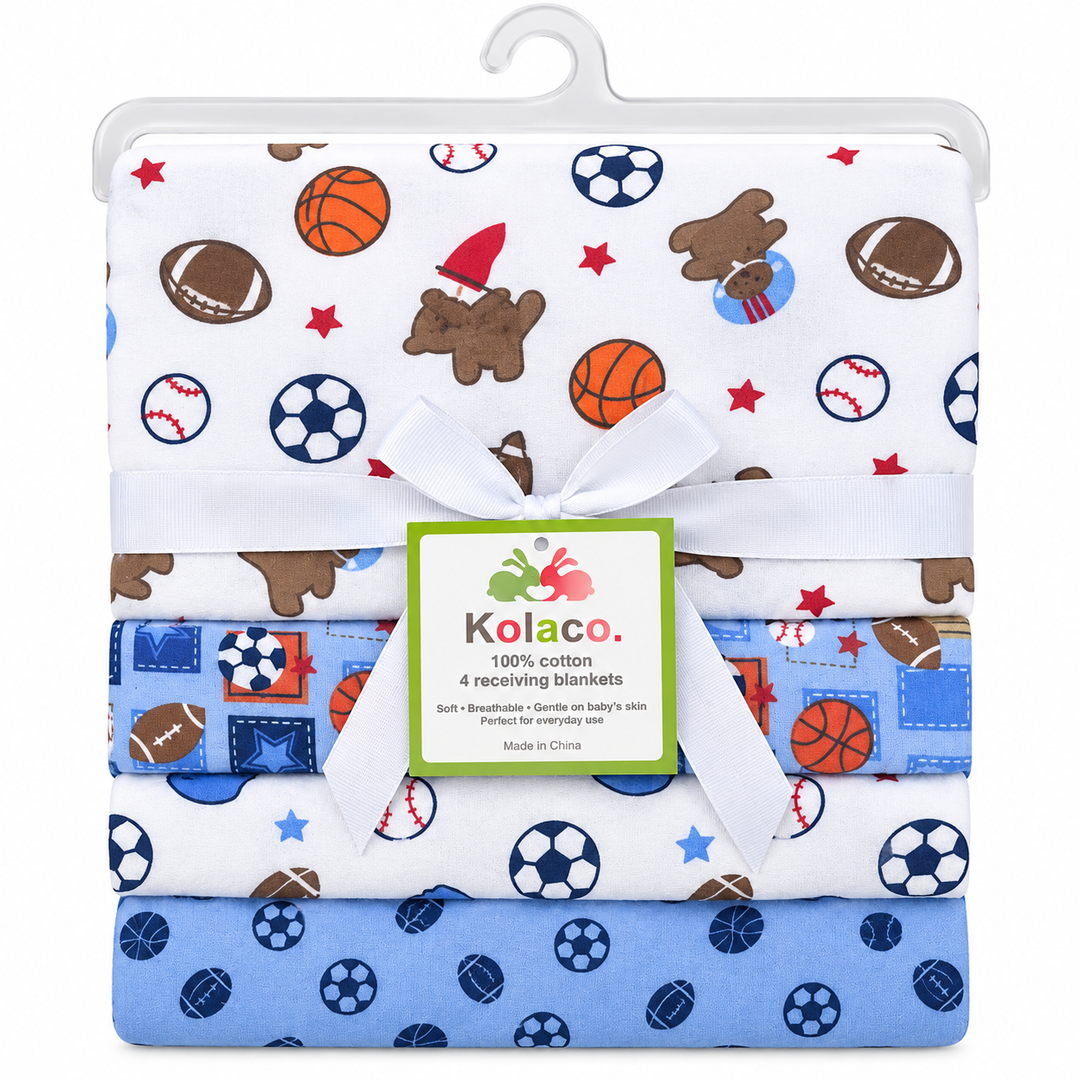 Set De 4 Mantas De Recibimiento Sports