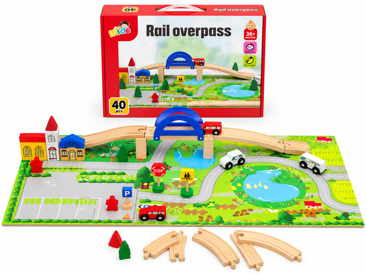 Rail Overpass 40 Pcs