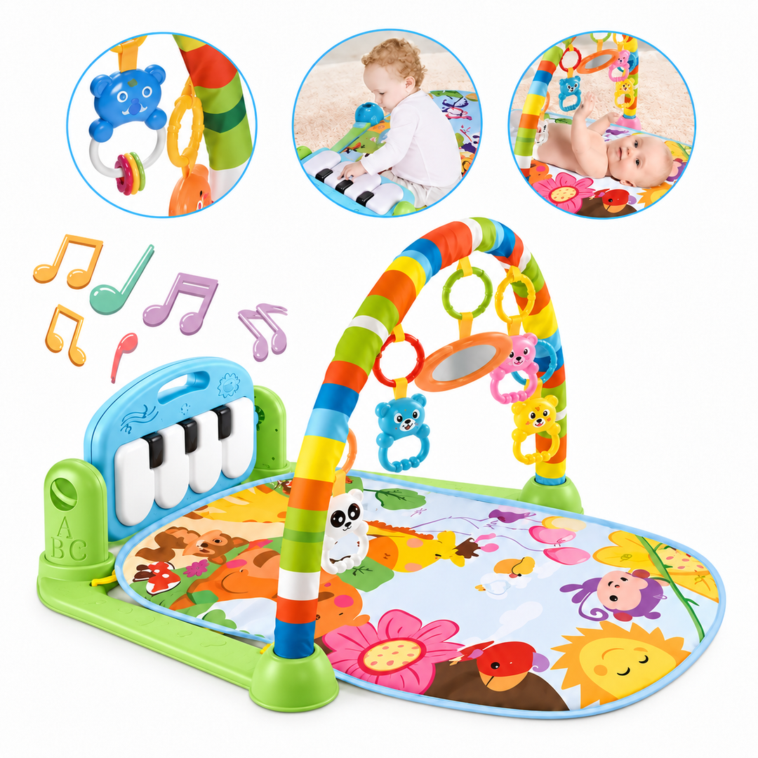 Piano Fitness Rack Multifuncional Verde