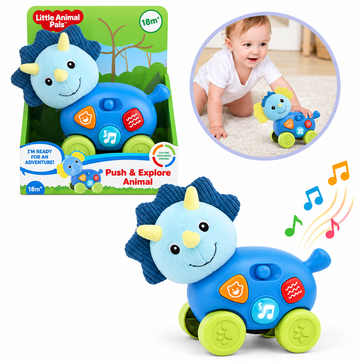 Push And Explore Animal Dino