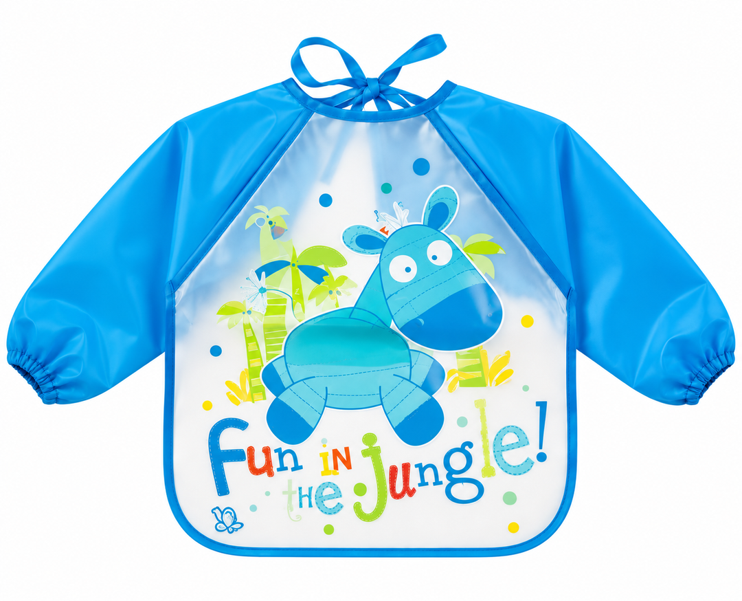 Babero Con Mangas Impermeable Fun In The Jungle