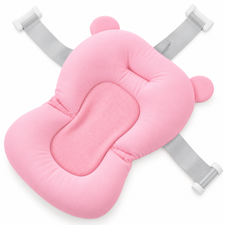 Malla De Tina Acolchada Rosado