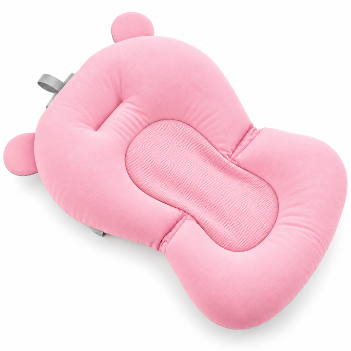 Malla De Tina Acolchada Rosado