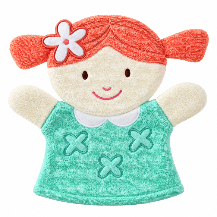 Guante Esponja De Baño Niña
