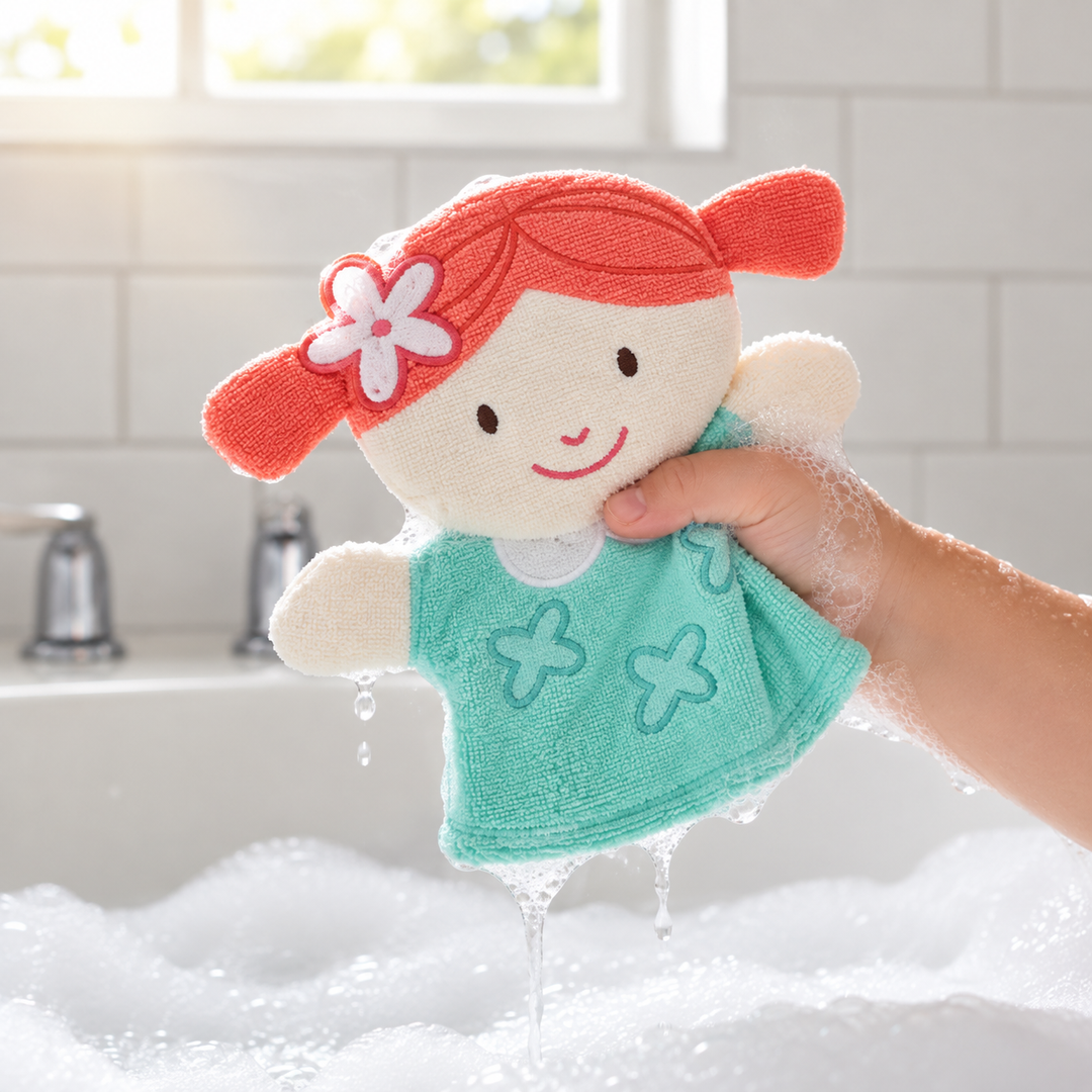 Guante Esponja De Baño Niña