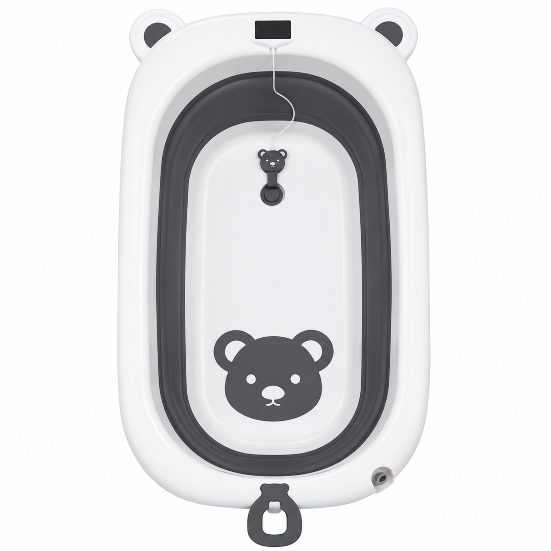 Bañera Con Termometro Koala Gris
