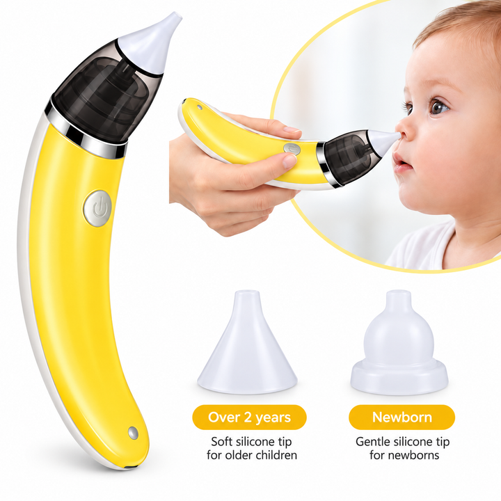 Aspirador Nasal Amarillo