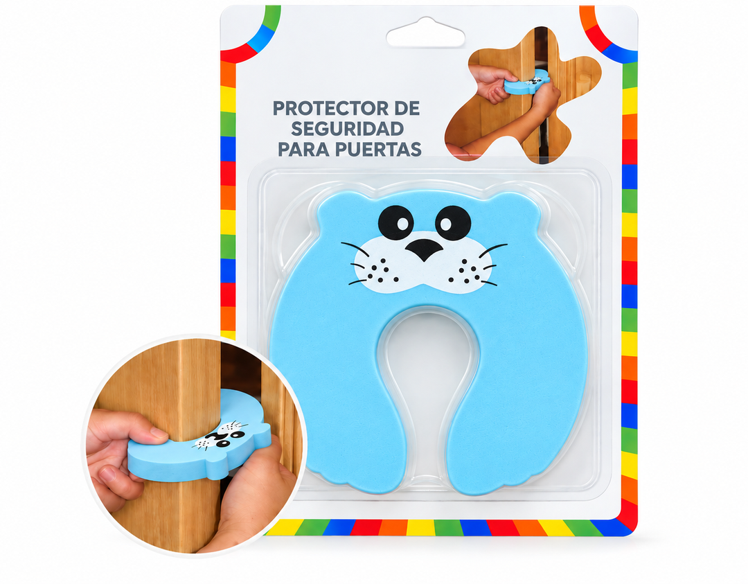 Protección para Puertas Celeste