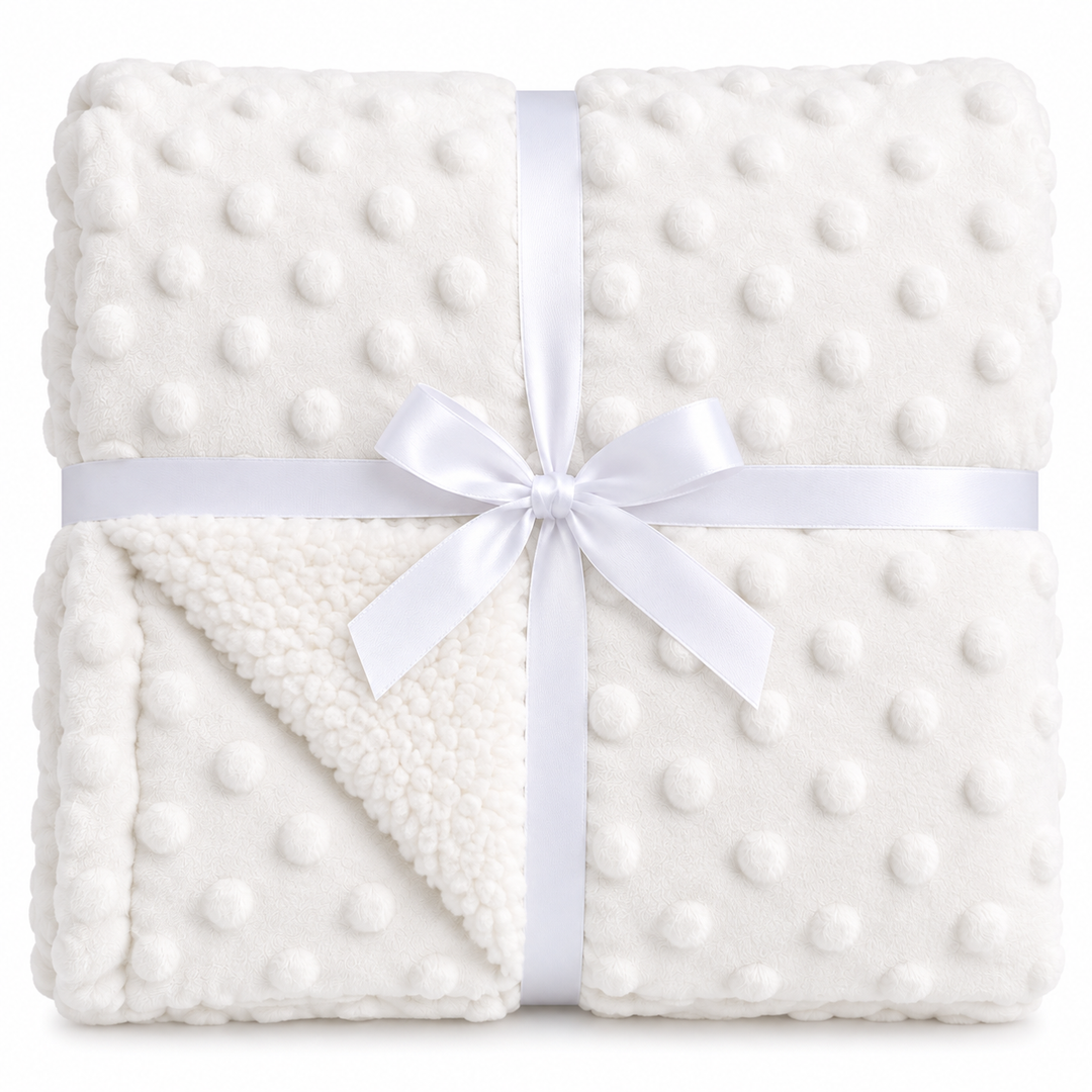 Frazada Plush Blanca