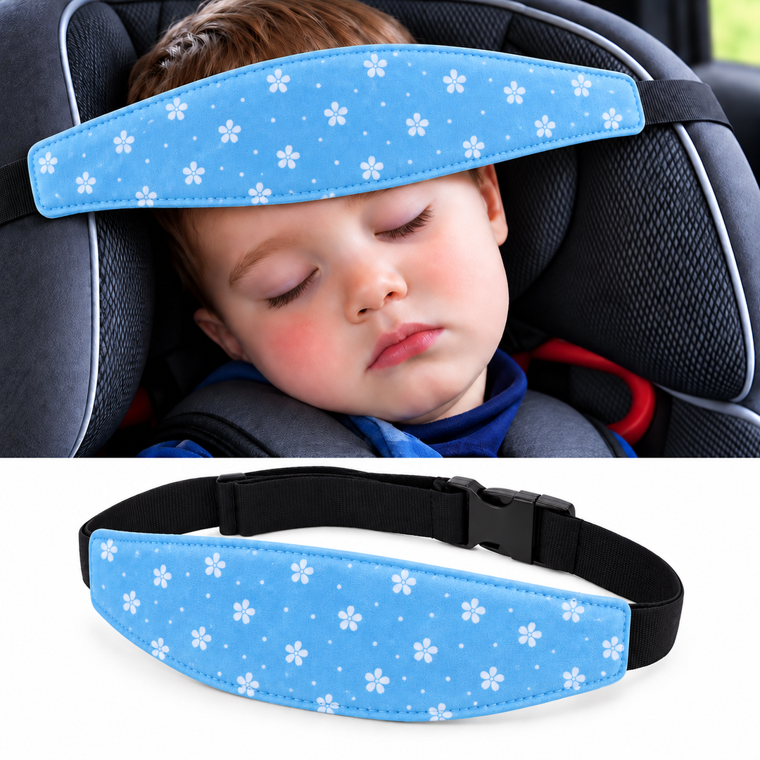 Cinturon De Cabeza Para Silla De Auto Flores