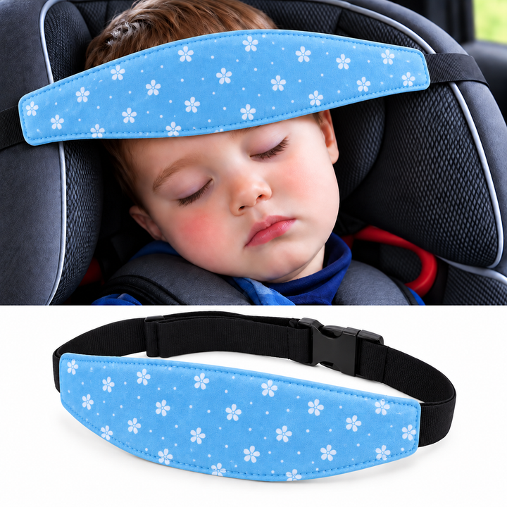 Cinturon De Cabeza Para Silla De Auto Flores