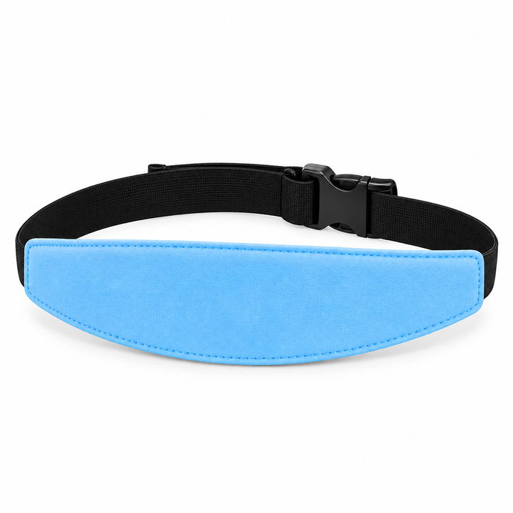 Cinturon De Cabeza Para Silla De Auto Celeste