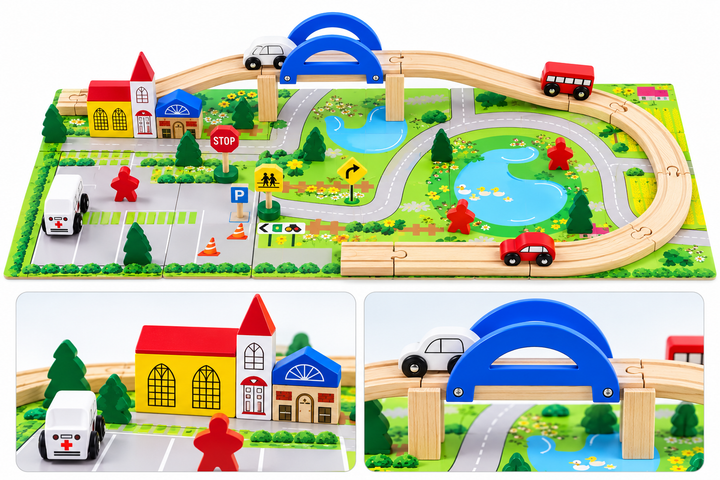 Rail Overpass 40 Pcs