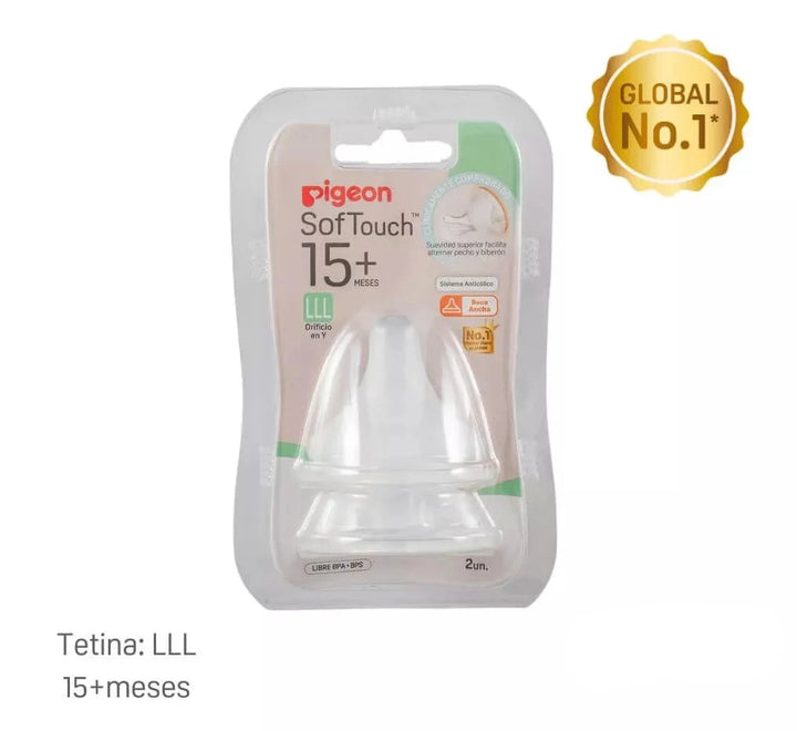 Pack 2 Tetinas Soft Touch 15+ 'LLL'