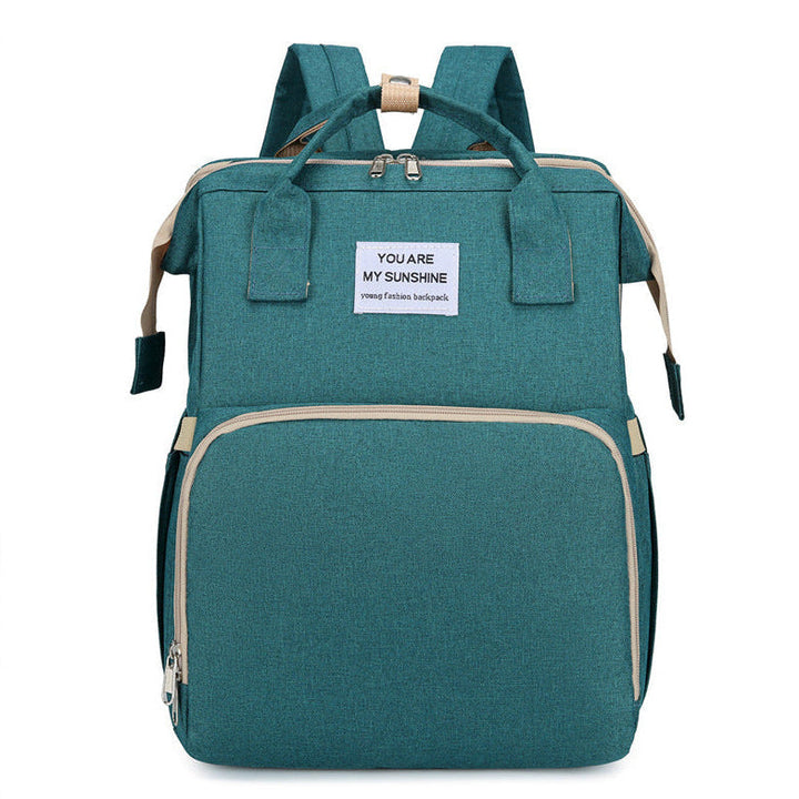 Mochila Pañalera Mudador Verde