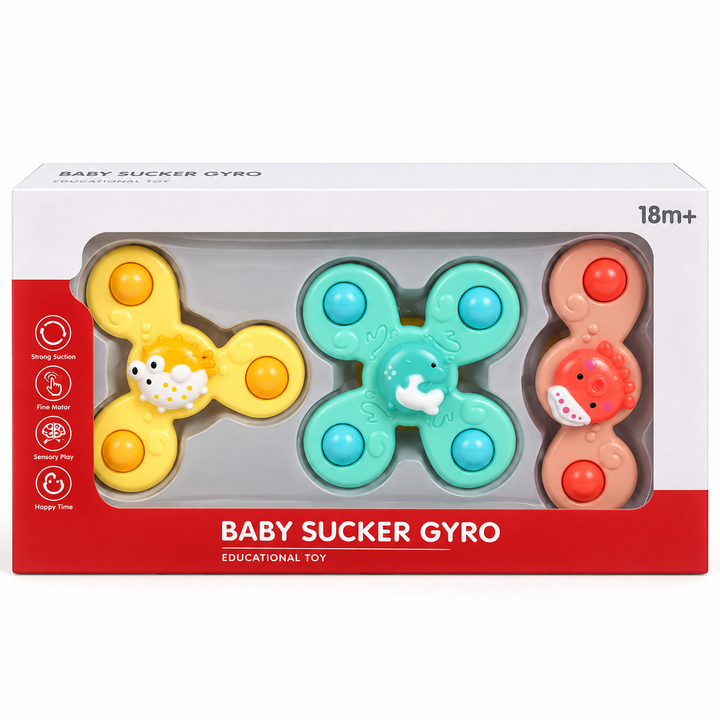 Set 3 Spinners Animales Del Mar