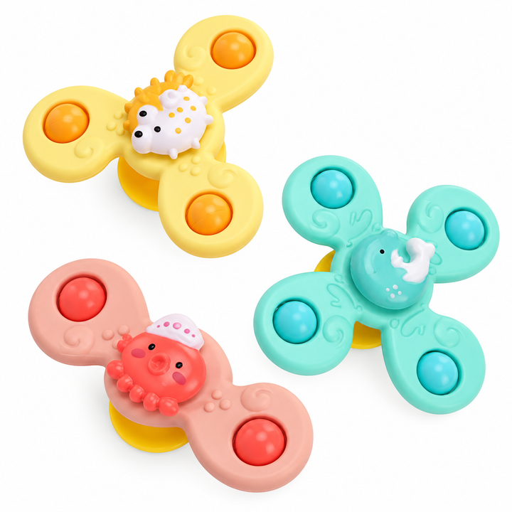Set 3 Spinners Animales Del Mar