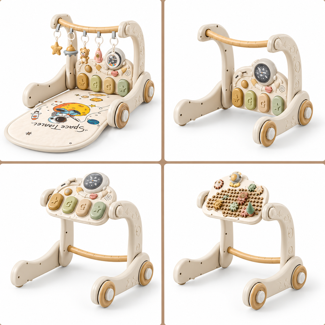 Piano Fitness Rack Multifuncional Beige