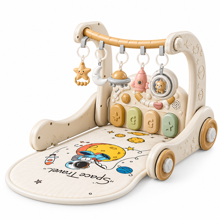 Piano Fitness Rack Multifuncional Beige
