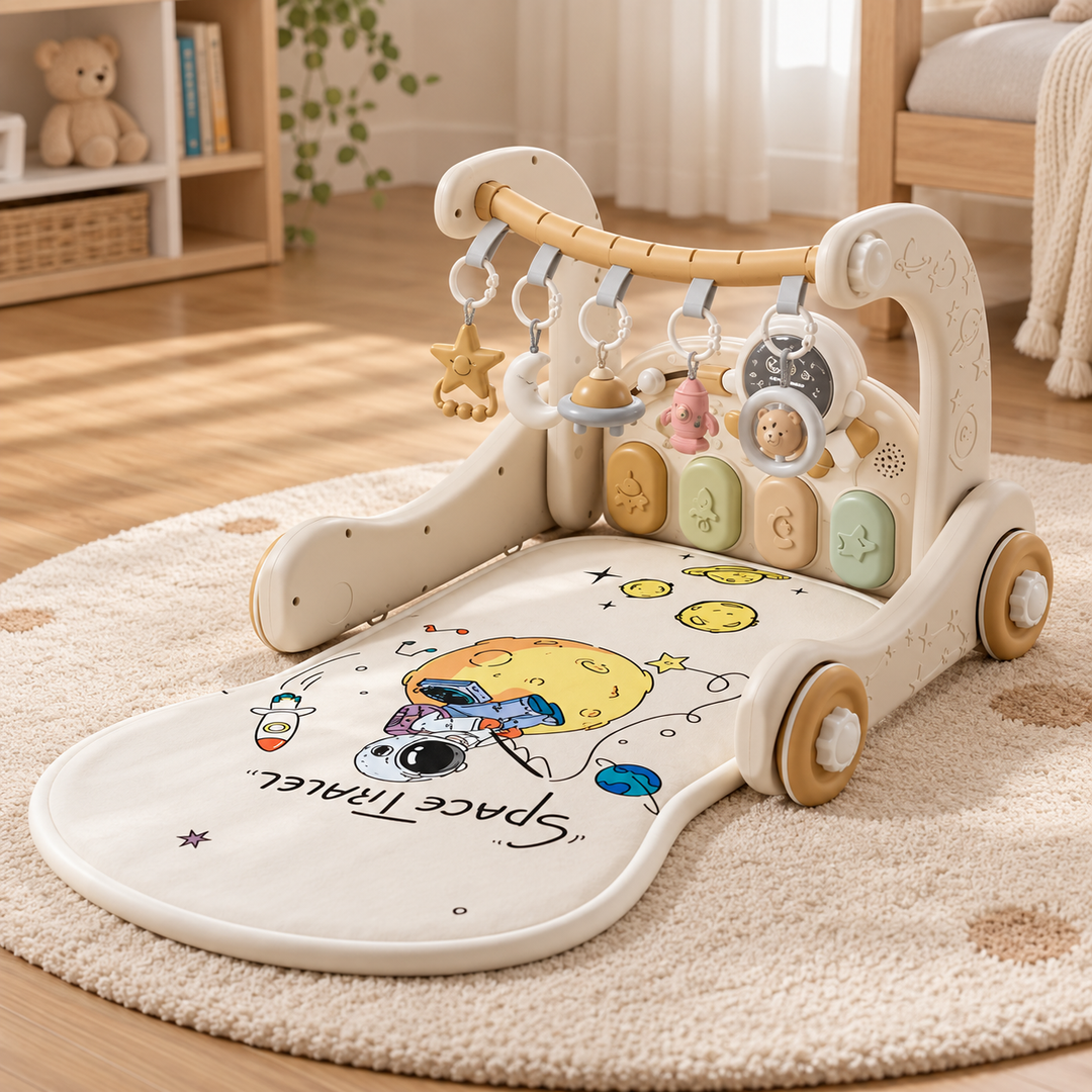 Piano Fitness Rack Multifuncional Beige