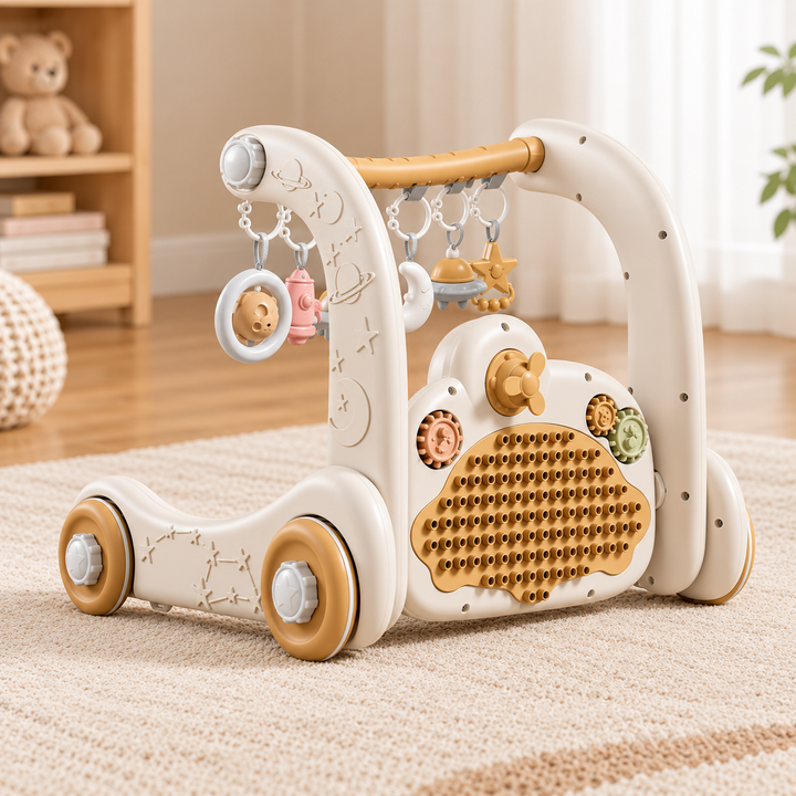 Piano Fitness Rack Multifuncional Beige