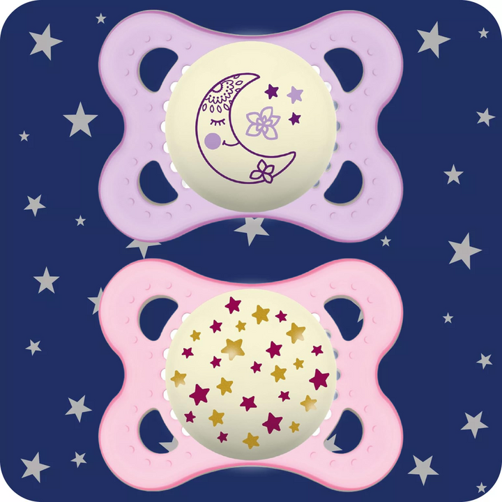 Chupetes Original Night Luna y Estrellas 0-6m