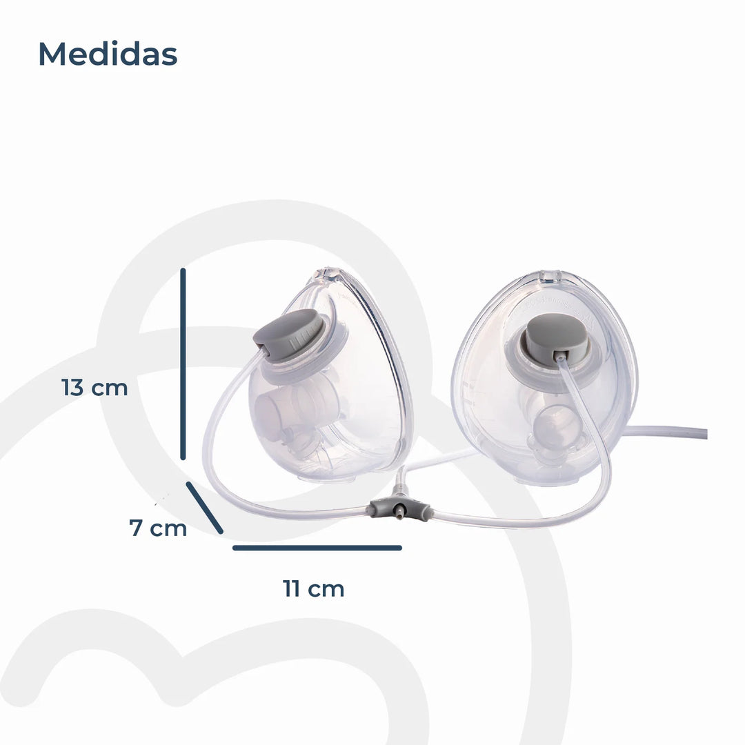 Extractor De Leche Hands Free Doble
