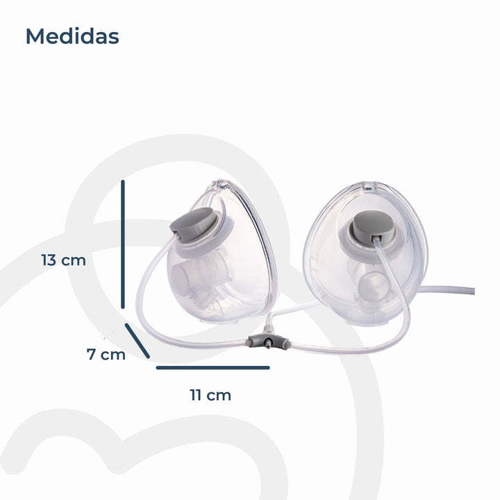 Extractor De Leche Hands Free Doble
