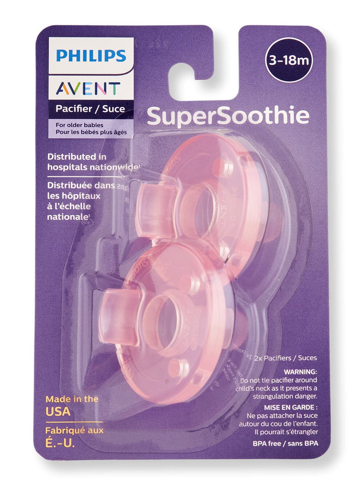 Super Soothie Rosa 6-18m