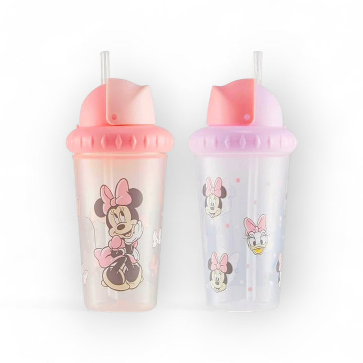 Set Vasos Pop Up Straw Minnie y Daisy