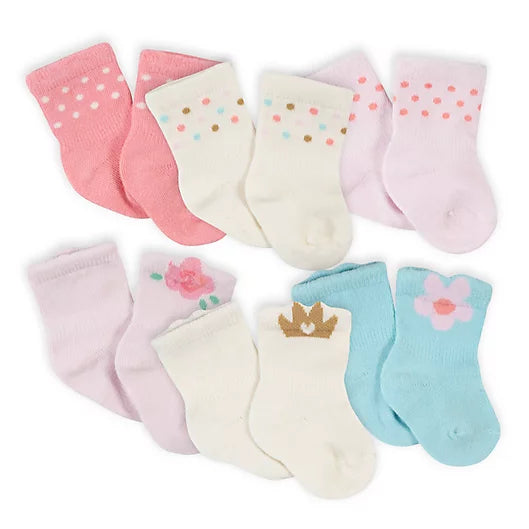Set 6 pares de calcetines Princesa
