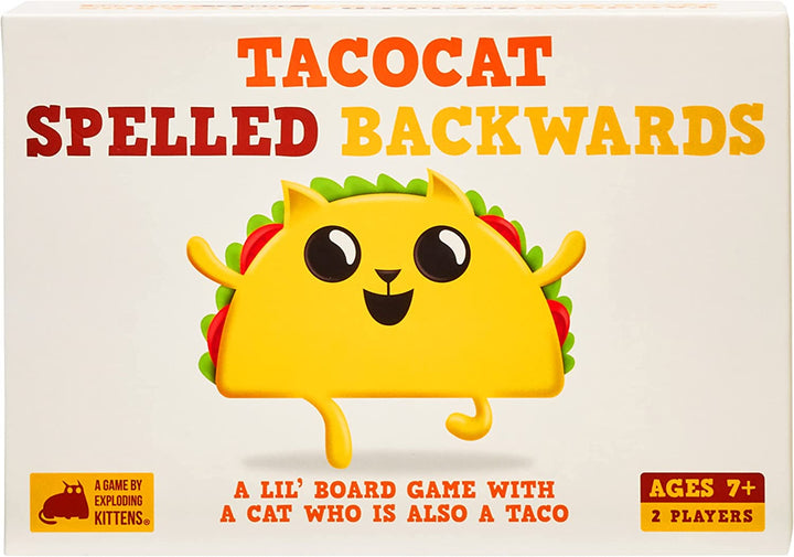 Tacocat Spelled Backwards, juego de cartas familiar