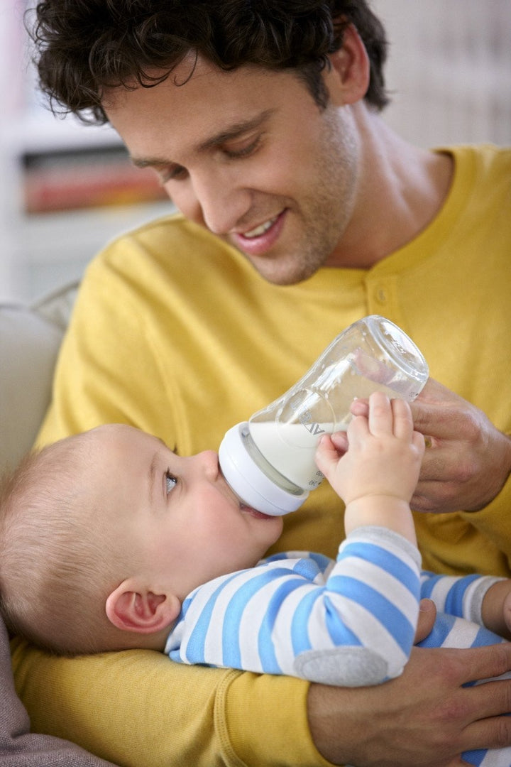 Mamadera Avent Natural Vidrio 1m+ 240ml
